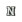 Crocs Jibbitz Letter N